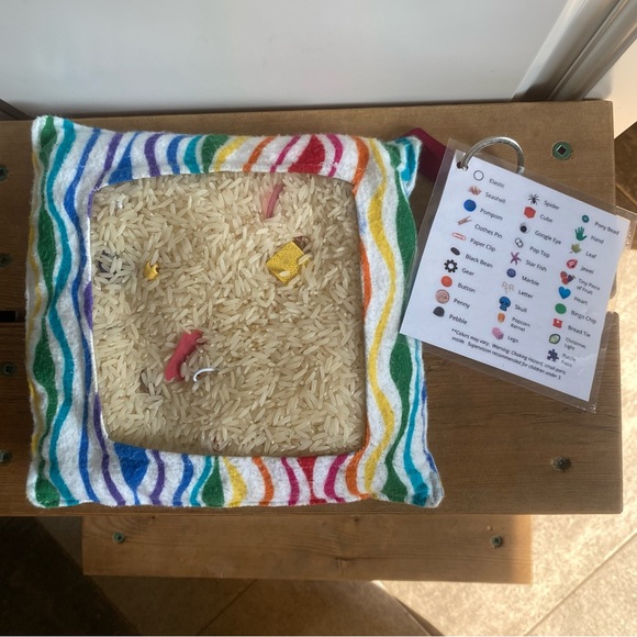 Handmade | Toys | Kids I Spy Rice Sensory Bag Toy | Poshmark